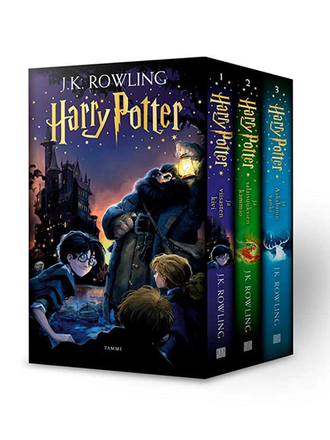 Harry Potter 1-3 -lahjaboksi - Kirja.fi