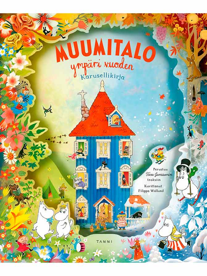Muumitalo ympäri vuoden. Karusellikirja - kirja.fi