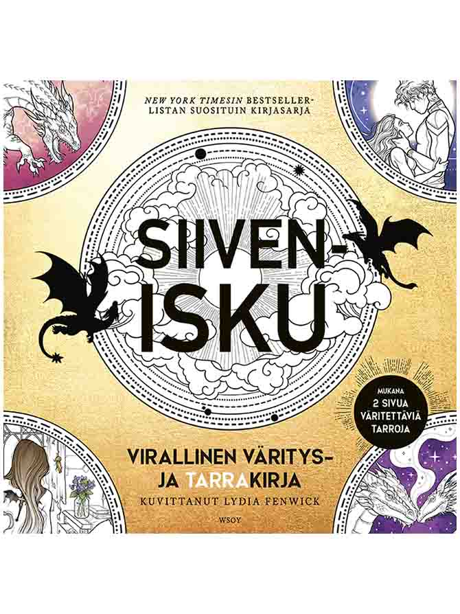 Siivenisku: Virallinen väritys- ja tarrakirja - kirja.fi